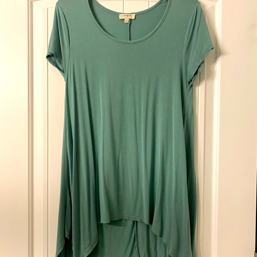 Teal Umgee tee shirt